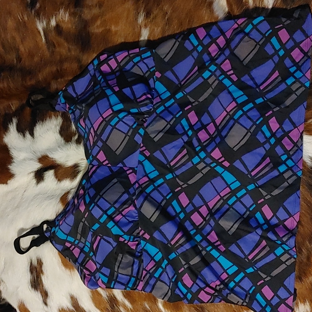 Sea Geometeic Tankini Top Sz 1X